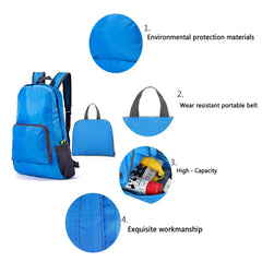 Foldable Backpack Camping Hiking Ultralight Travel Daypack Bag