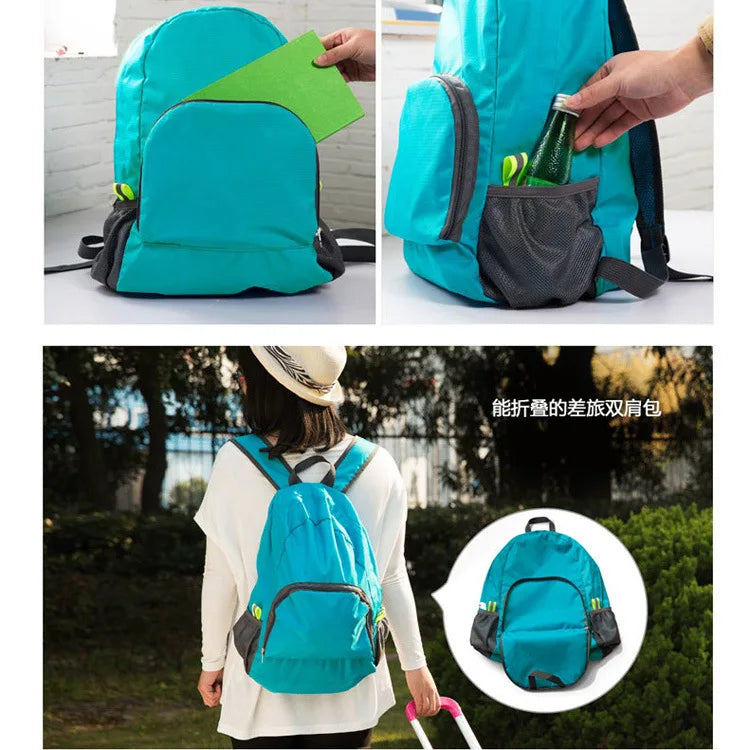 Foldable Backpacks Camping Hiking Ultralight Folding Travel Daypack Bag