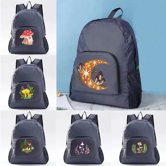 Foldable Bag Outdoor Backpack Portable Camping Hiking Traveling Daypack