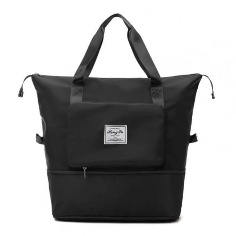Large Capacity Foldable Travel Luggage Bag with Dry Wet Separation