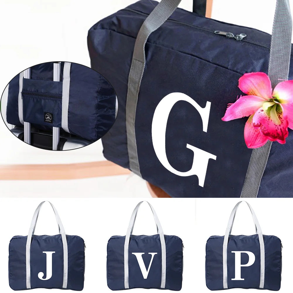 Large Capacity Foldable Storage Travel Bag Tote Carry on Luggage