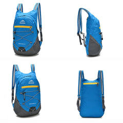 Foldable Men Outdoor Hiking Backpack School Bag Travel Male Climbing Camping