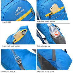 Foldable Men Outdoor Hiking Backpack School Bag Travel Male Climbing Camping