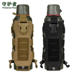 Foldable Molle Kettle Holder Bag Tactical Water Bottle Pouch