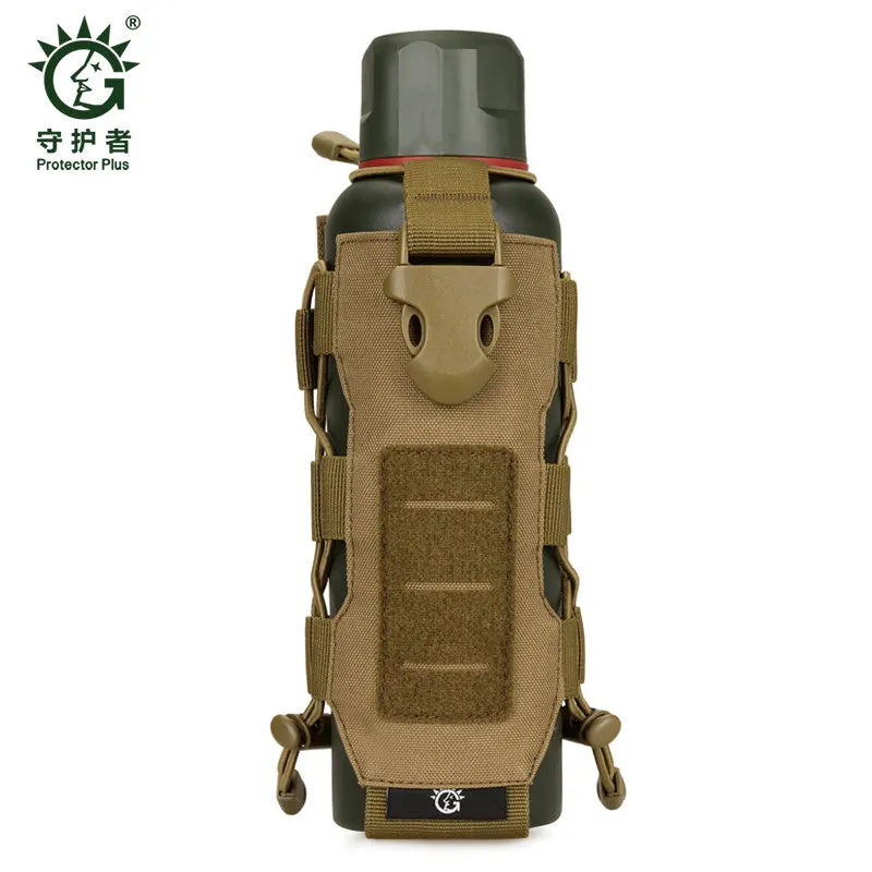 Foldable Molle Kettle Holder Bag Tactical Water Bottle Pouch