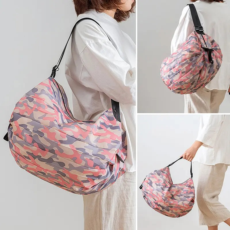 Waterproof Foldable Shopping Bag Outdoor Travel Storage Large Beach Bag