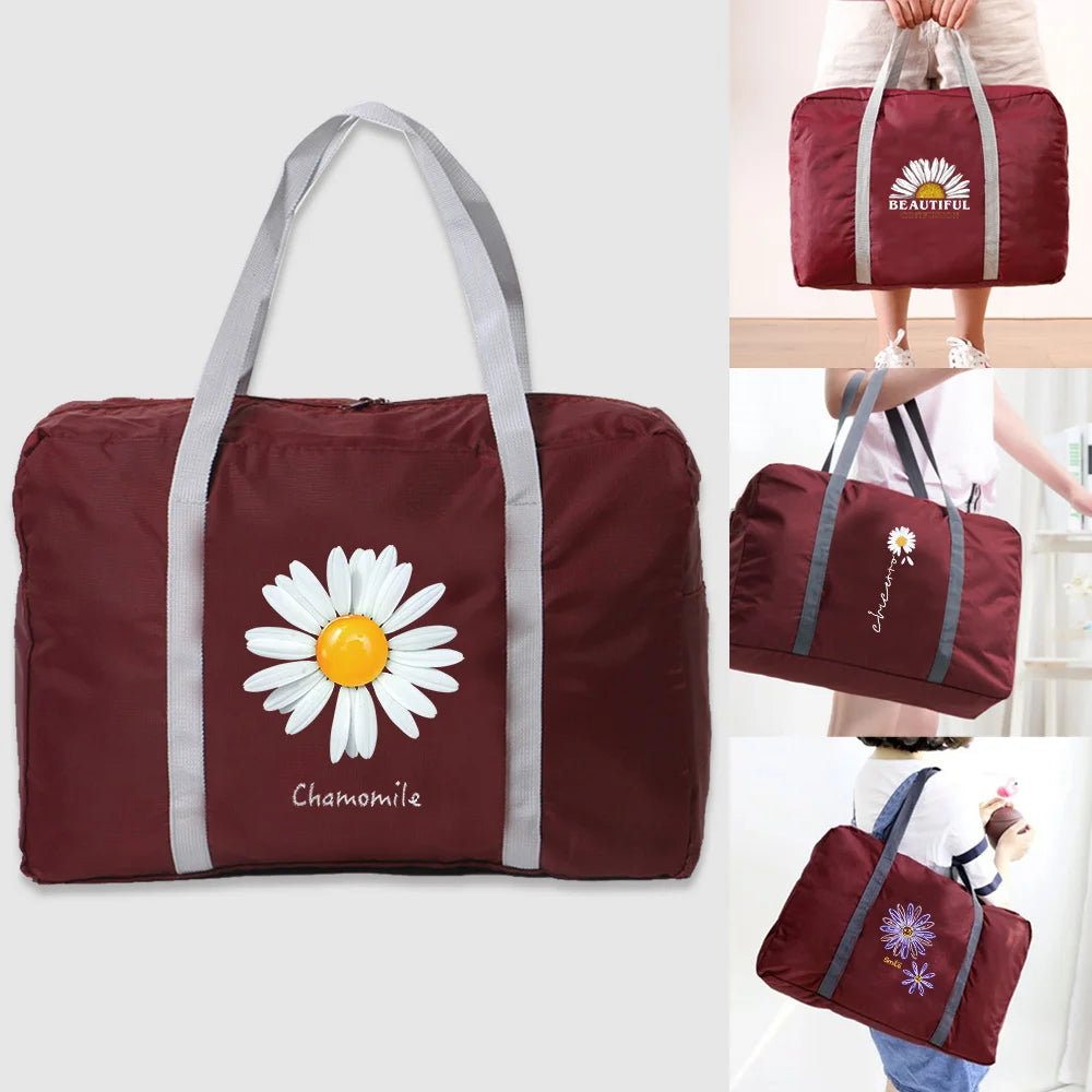 Large Foldable Travel Bag Duffle Organizer