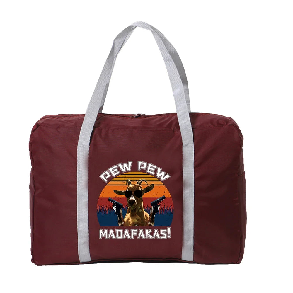 Foldable Travel Bag Large Capacity Duffle Bags Clothes Organizers Women