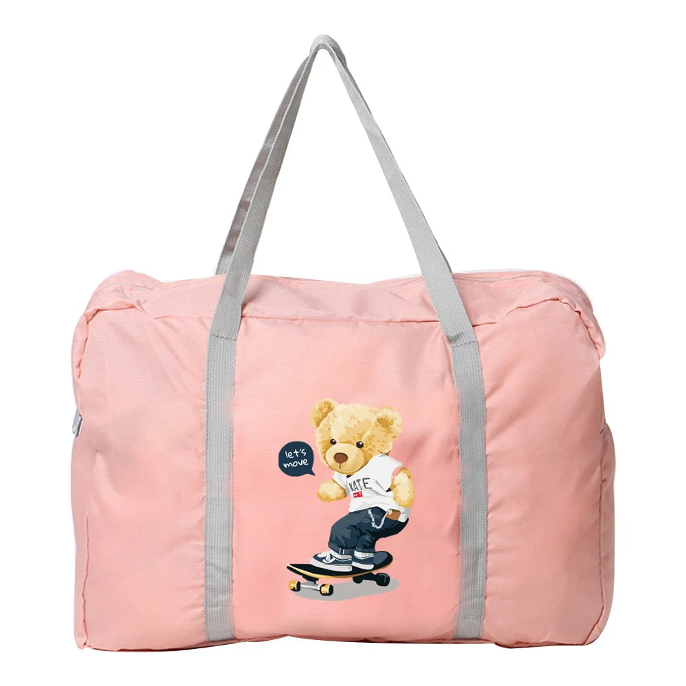 Foldable Travel Bag Men Outdoor Fishing Handbag Waterproof Large-capacity
