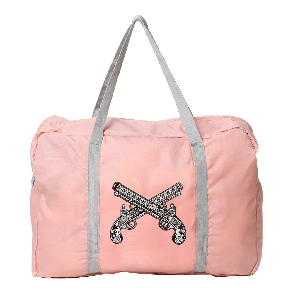 Skull Series Foldable Travel Bag Water Proof Luggage