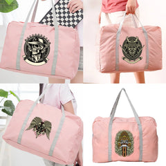 Skull Series Foldable Travel Bag Water Proof Luggage