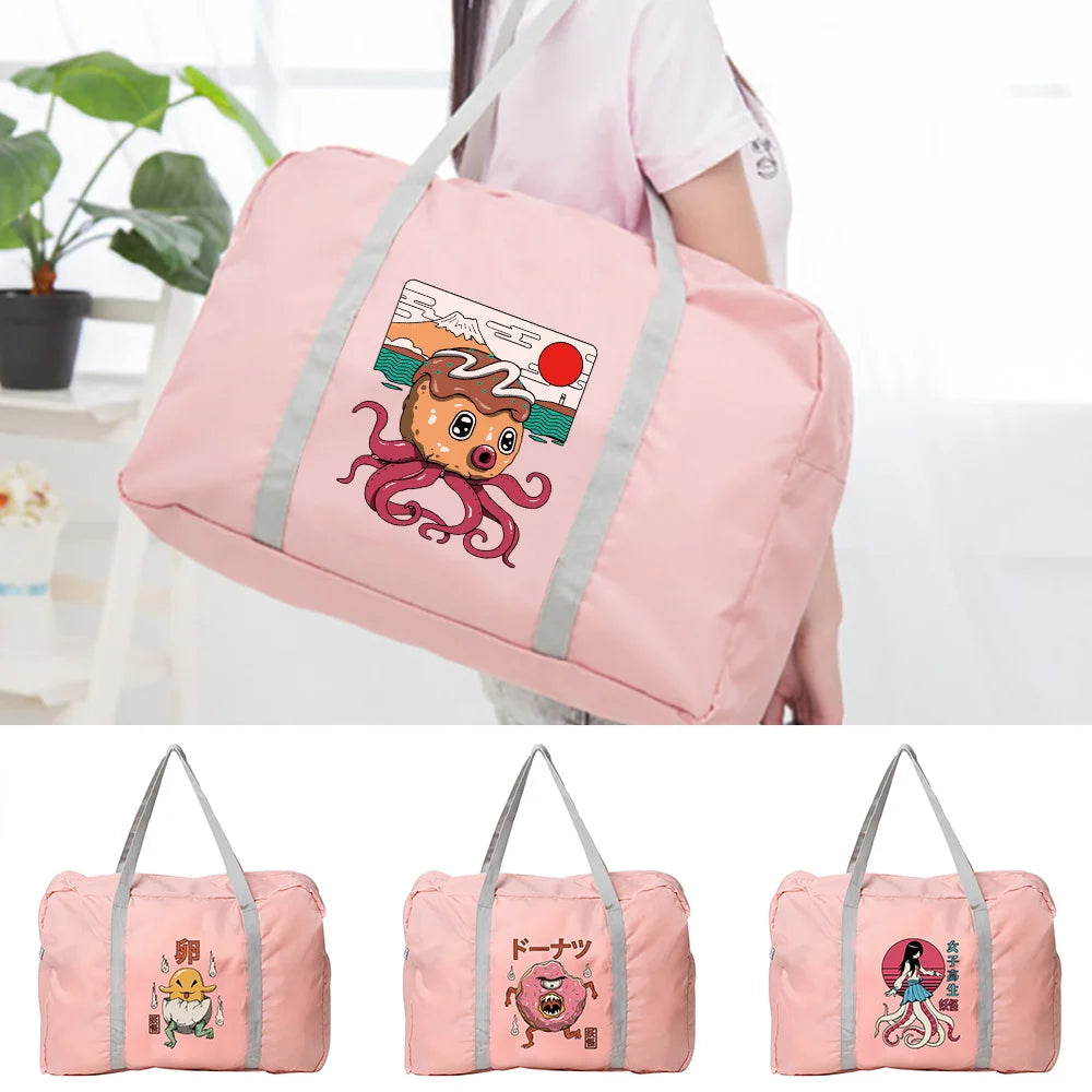 Foldable Travel Bags Large Capacity Clothing Organizer