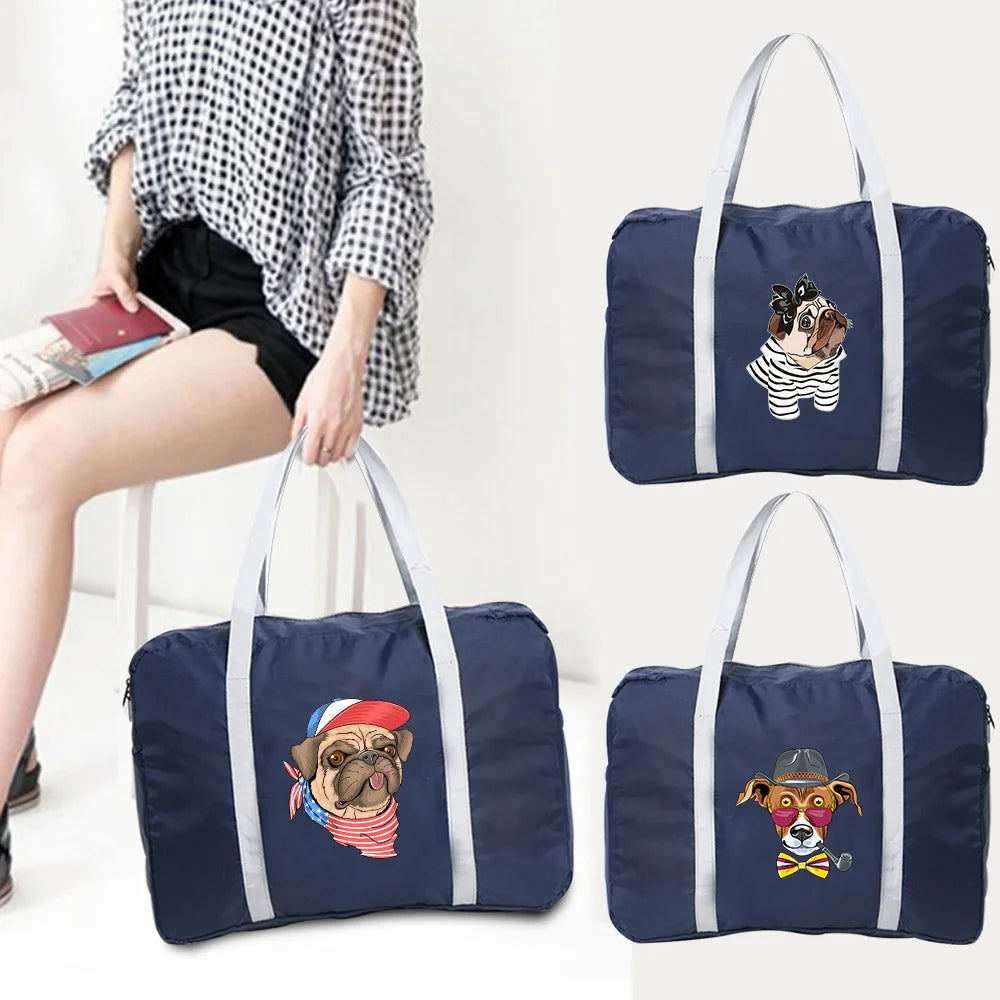 Foldable Travel Bags Large Capacity Unisex Luggage Handbags Men