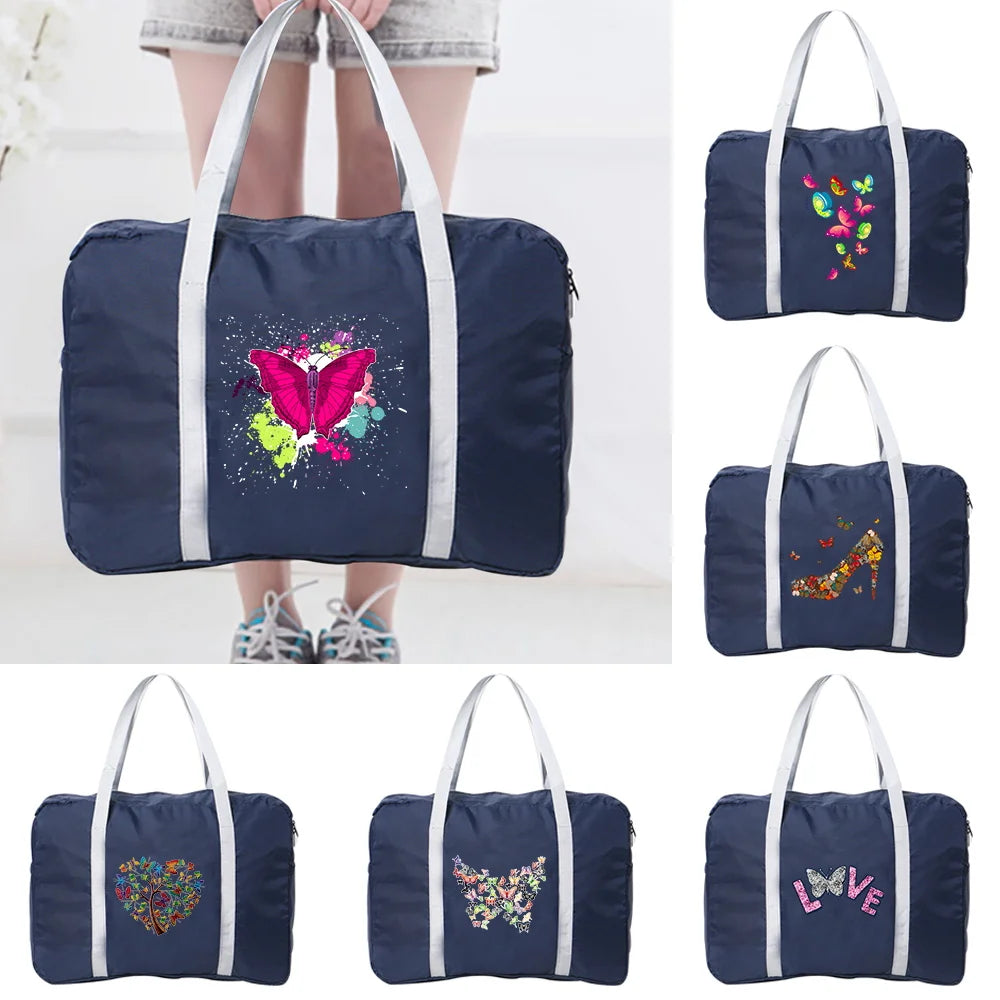 Foldable Travel Bags Large Capacity Unisex Luggage Handbags Men Travel