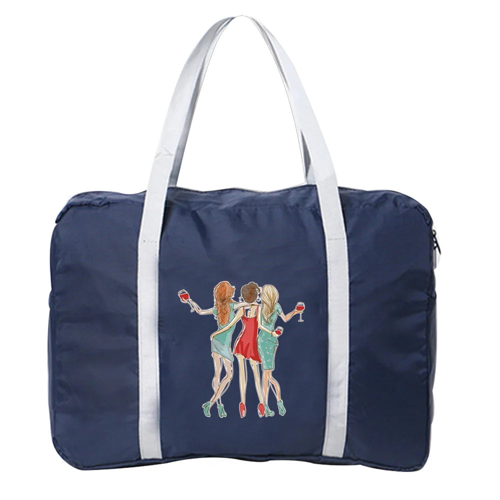 Travel Bag Large Capacity Unisex Luggage Handbag Clothing Organizer