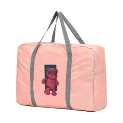 Bear Pattern Travel Bag Large Capacity Duffle Organizer