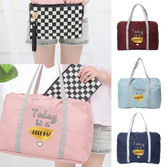 Foldable Travel Bags Women Large Capacity Waterproof Luggage Tote Duffle Bag
