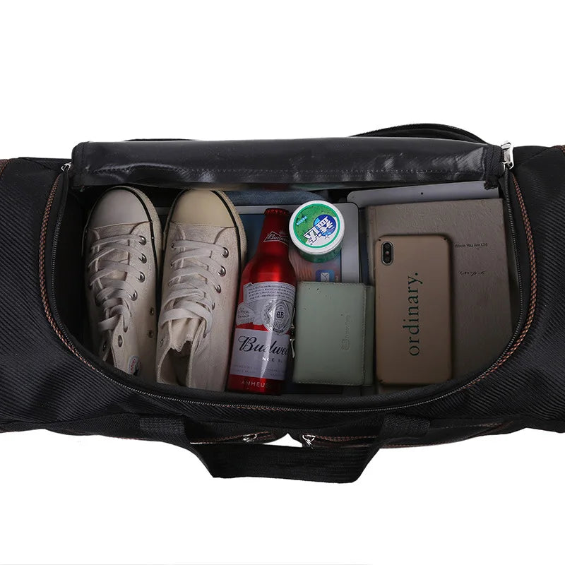 Foldable Travel Duffle Luggage Handbag Waterproof Shoulder Carry On Bag