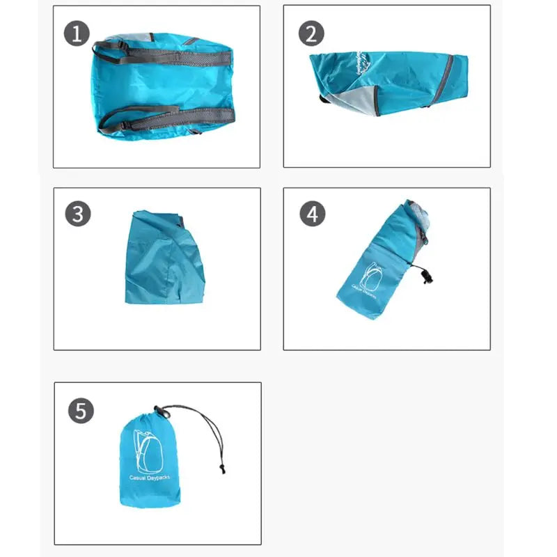 Foldable Waterproof Travel Backpack Lightweight Nylon Daypack