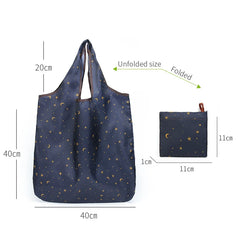 Eco Friendly Foldable Shopping Bag Reusable Tote Portable Travel Shoulder
