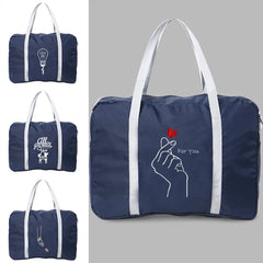 Travel Bag Picture Print Large Capacity Luggage Tote Duffel Set