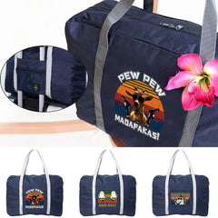 Large Capacity Folding Travel Bag - Gym Yoga Shoulder Bag for Women Men