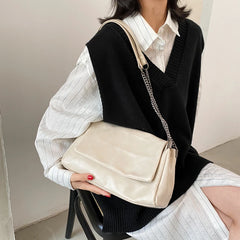 Thick chain Crossbody Bag For Women with Handle