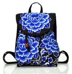 Folk-Custom Backpack Women Mochilas Mujer Mochila Feminina