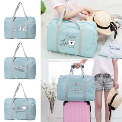 Food Series Printed Travel Bag Unisex Large Capacity Organizers