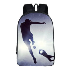Football Backpack Polyester Schoolbag Mochila Escolar Kid's Bag