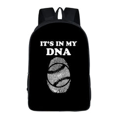 Football Backpack Polyester Schoolbag Mochila Escolar Kid's Bag