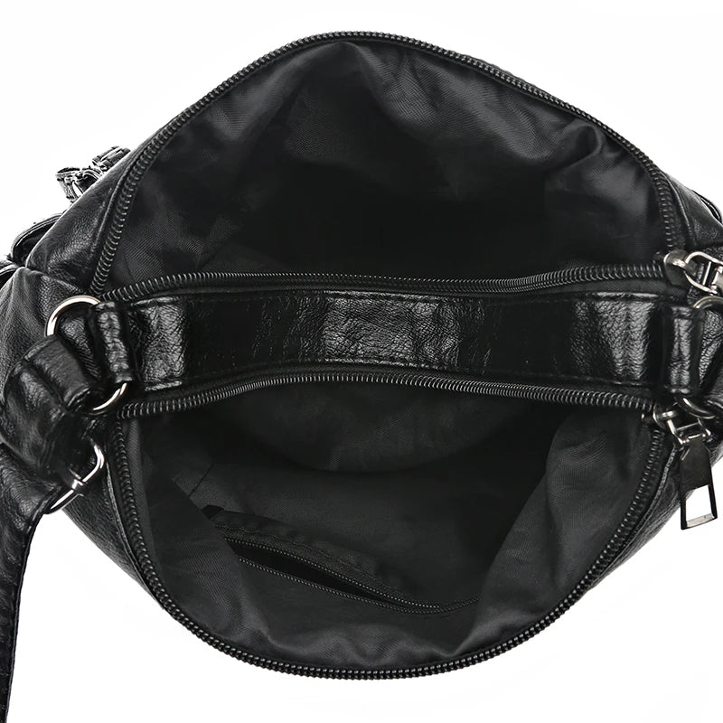 Soft Leather Women's Crossbody Bag