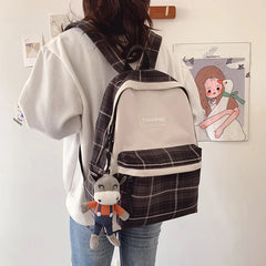 Teen Girls Anti-theft Shoulder Backpack School Bag