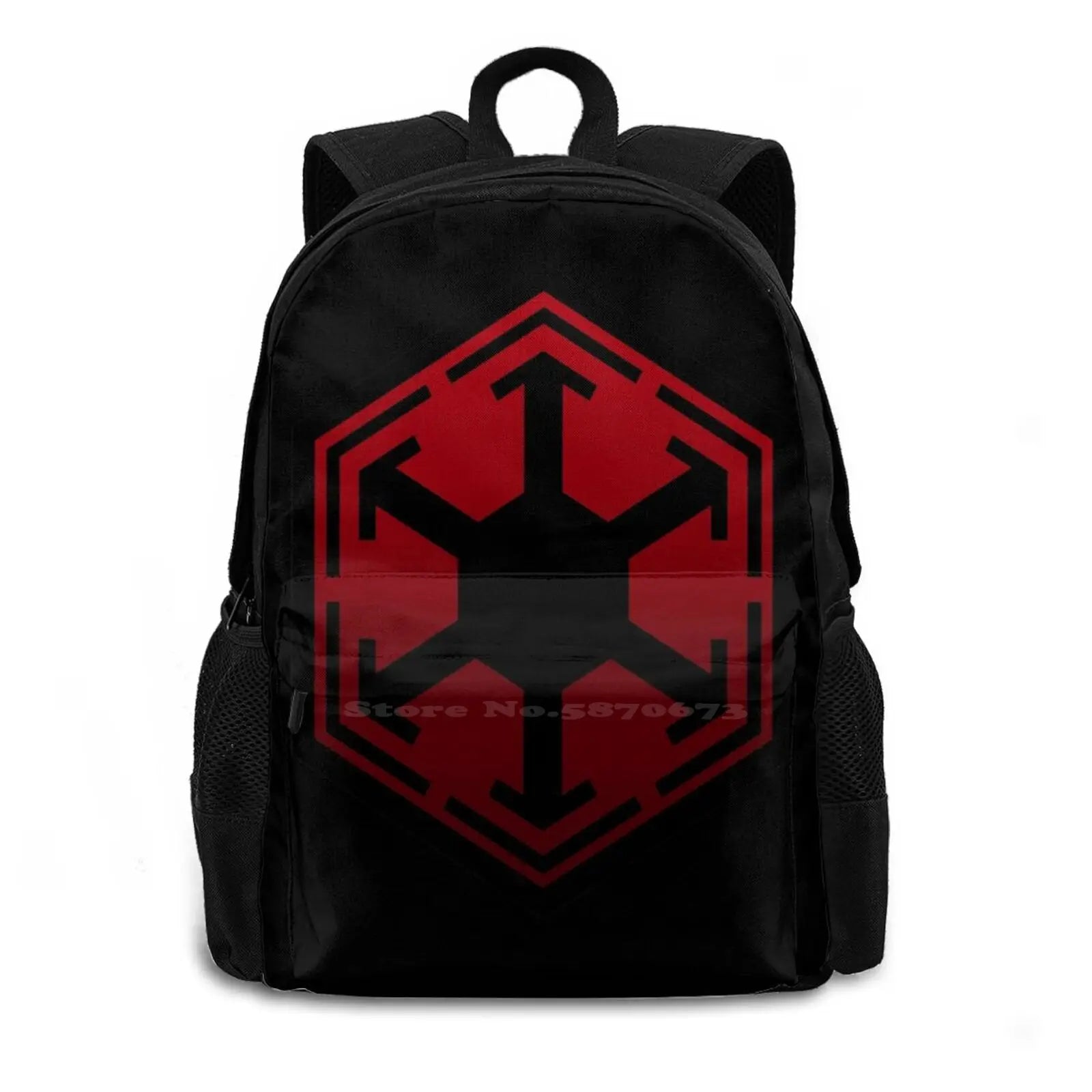 Empire Laptop Travel Backpack Sith Dark Side The Force Light Saber