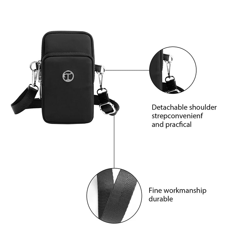 Universal Running Arm Wrist Sport Phone Case Holder Pouch Box 7.87"