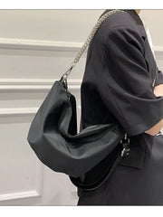 Foufurieux Chain Bag Large Capacity Soft Messenger Bag