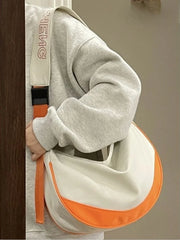 Nylon Messenger Bag Women Dumpling Bag Shoulder Bag