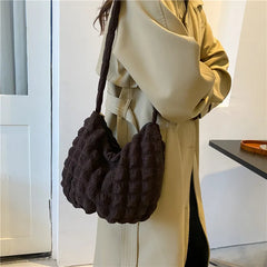 Foufurieux Casual Bags Women's Solid Minority Shoulder