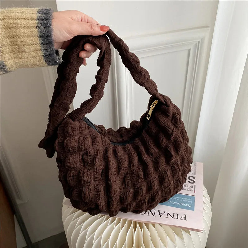 Foufurieux Casual Bags Women's Solid Minority Shoulder