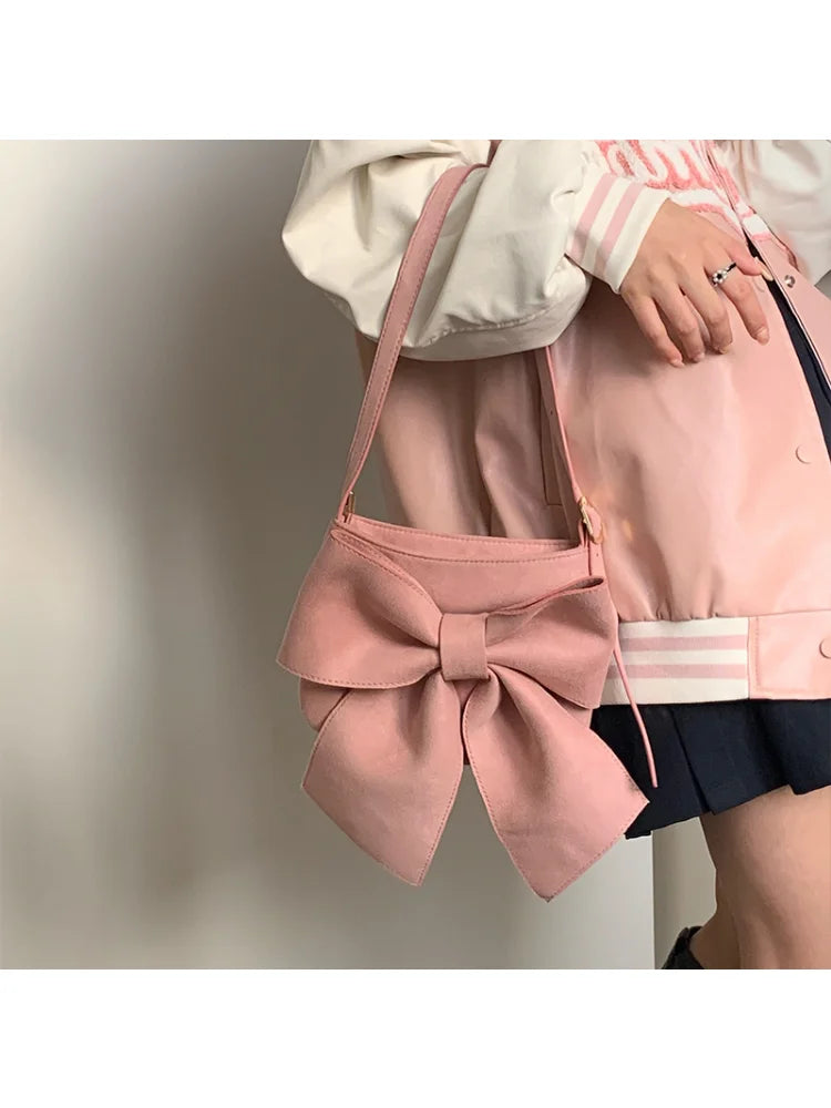 Large Bowknot Women's Shoulder Bag