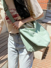 Canvas Messenger Bag Large-capacity Shoulder Bag