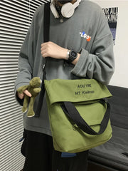 Japanese Student Large-capacity Messenger Bag Men Shoulder Bag