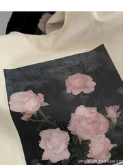 Foufurieux Canvas Shoulder Bag Large-capacity Literature and Art