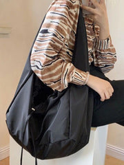 Foufurieux Retro Knotted Large Capacity Bag Handbag Handbags Cross Body Bag Y2k