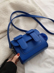 Foufurieux Mini PU Leather Crossbody Bag for Women