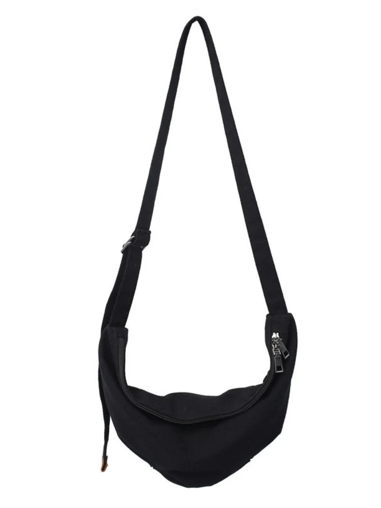 Canvas Cross Body Bag Men's Shoulder Bag Women's Backpack