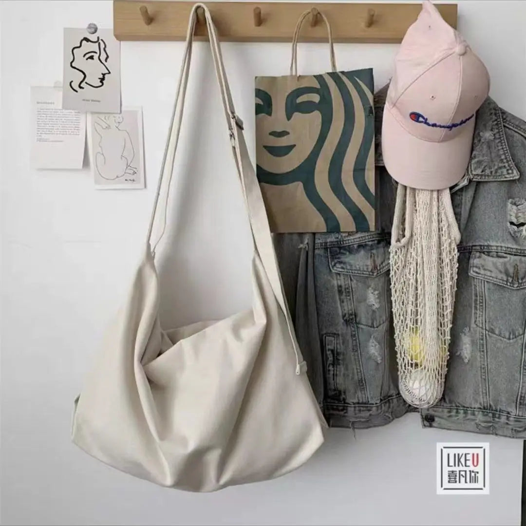Japanese Leisure Yoga Bag Student Large Capacity Packs Canvas 