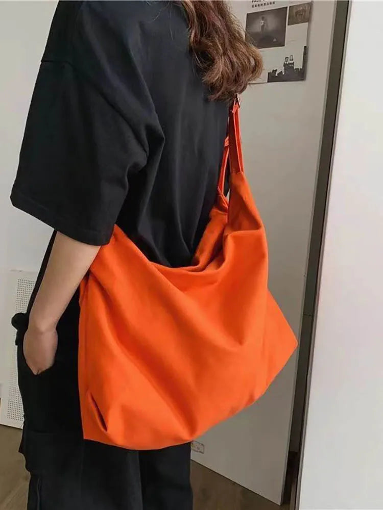 Japanese Leisure Yoga Bag Student Large Capacity Packs Canvas 
