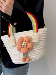 Large Capacity Portable Bucket Bag for Women
