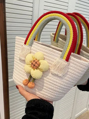 Large Capacity Portable Bucket Bag for Women